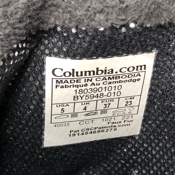 Columbia Youth Minx Slip III Boots - Picture 7 of 7